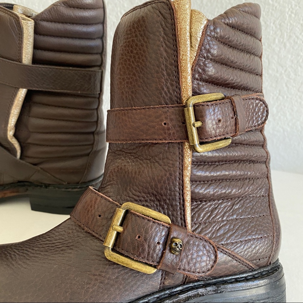 Zadig & Voltaire brown Ginger moto Boots - Picture 4 of 16